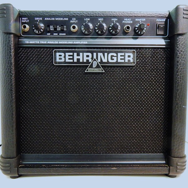 Behringer V-TONE GM108 15 watt Guitar Amp - Works Great!
