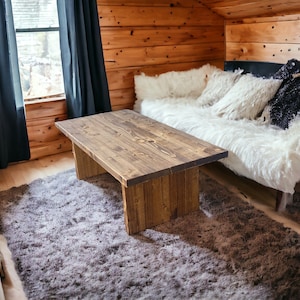 Wooden Coffee Table | Yotei - Handmade with solid wood - Perfect for living room