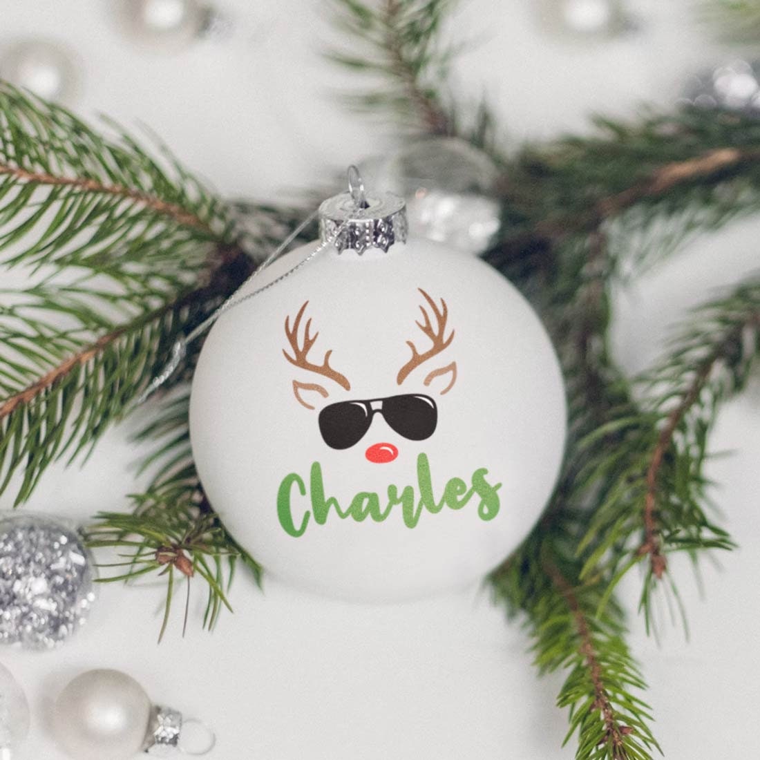 Reindeer Sunglasses Svg, Christmas Svg, Reindeer Face Svg, Antlers Svg ...