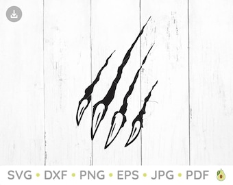 Claw Scratches Svg, Scratches svg, Scratch svg, Cat svg, Cricut, Silhouette, Cricut svg, Silhouette svg, PNG, PDF, Claw Scratches Clipart