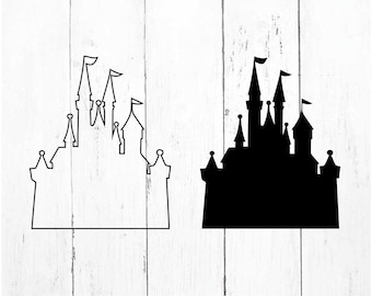 Castle svg, Castle Design, svg, png, jpeg, Silhouette, Glowforge, Cut files for Cricut, Cutting Machine, Digital Design
