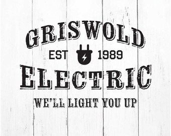 Griswold Electric SVG, Clark Griswold SVG, Christmas Vacation Png, Christmas Movie SVG, Christmas Svg, Cricut svg png dxf Digital Download