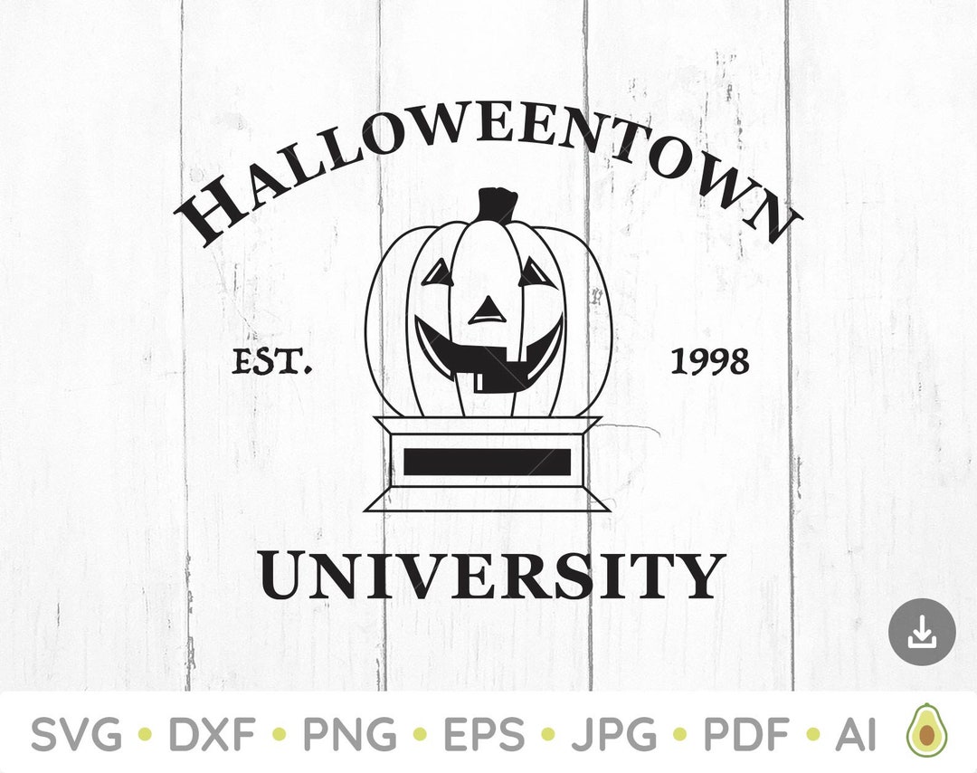 Halloweentown SVG, Halloween SVG, Decorations Svg, Halloween Clipart