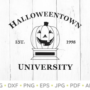 Halloweentown SVG, Halloween SVG, Decorations Svg, Halloween Clipart, Pumpkin, Cut files, Svg, Png, Dxf files, Cricut