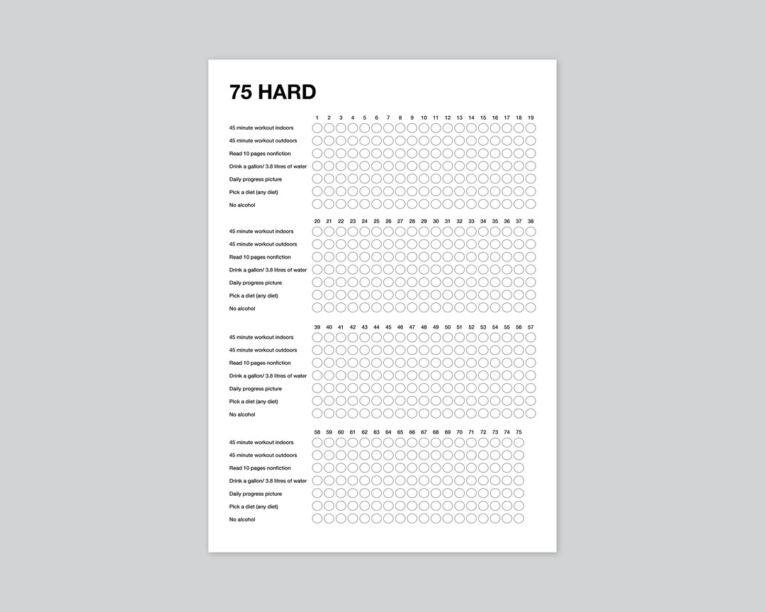 75-hard-challenge-tracker-printable-fitness-goals-weight-loss-etsy