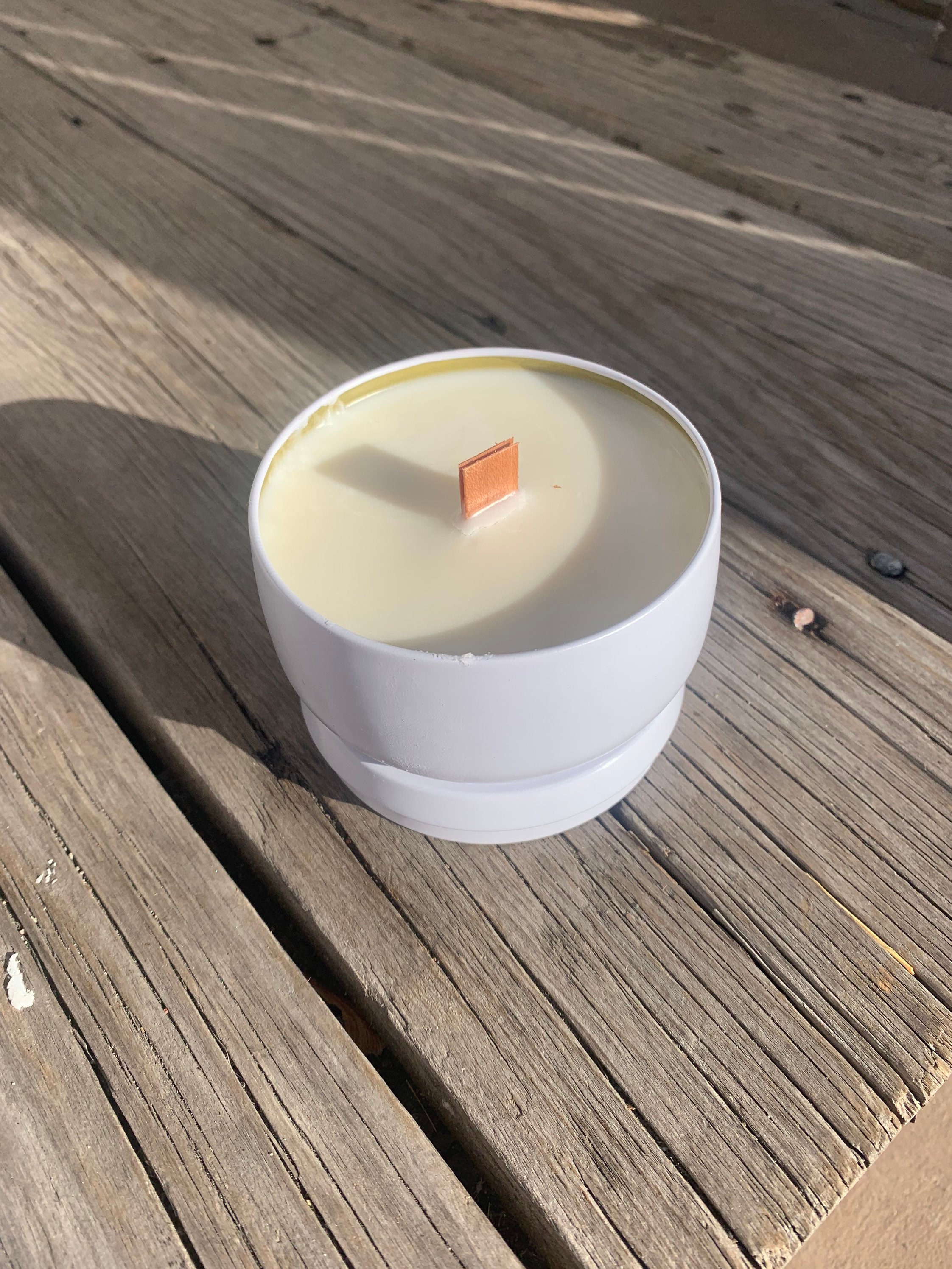 Handmade Mild Vanilla Scented Candle 8 oz. Etsy
