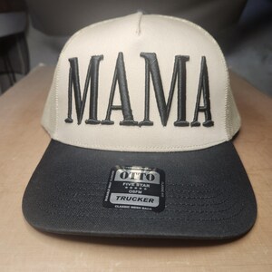 MAMA Hat Puff embroidered hat