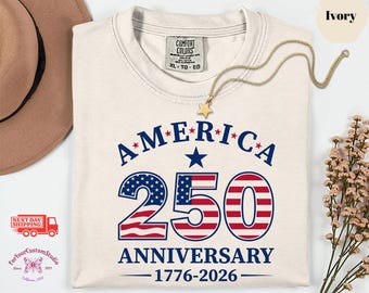 America 250 Anniversary Shirt 1776-2026, Patriotic USA Shirt, Fourth of July Tee, Independence Day Shirt, USA Birthday Shirt,