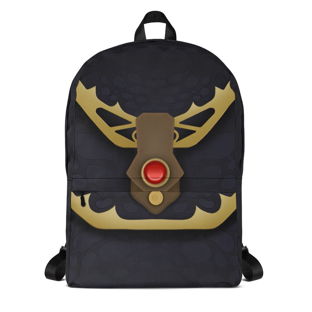 Schwarzer Dragonscale Rucksack World of Warcraft inspiriert Etsy