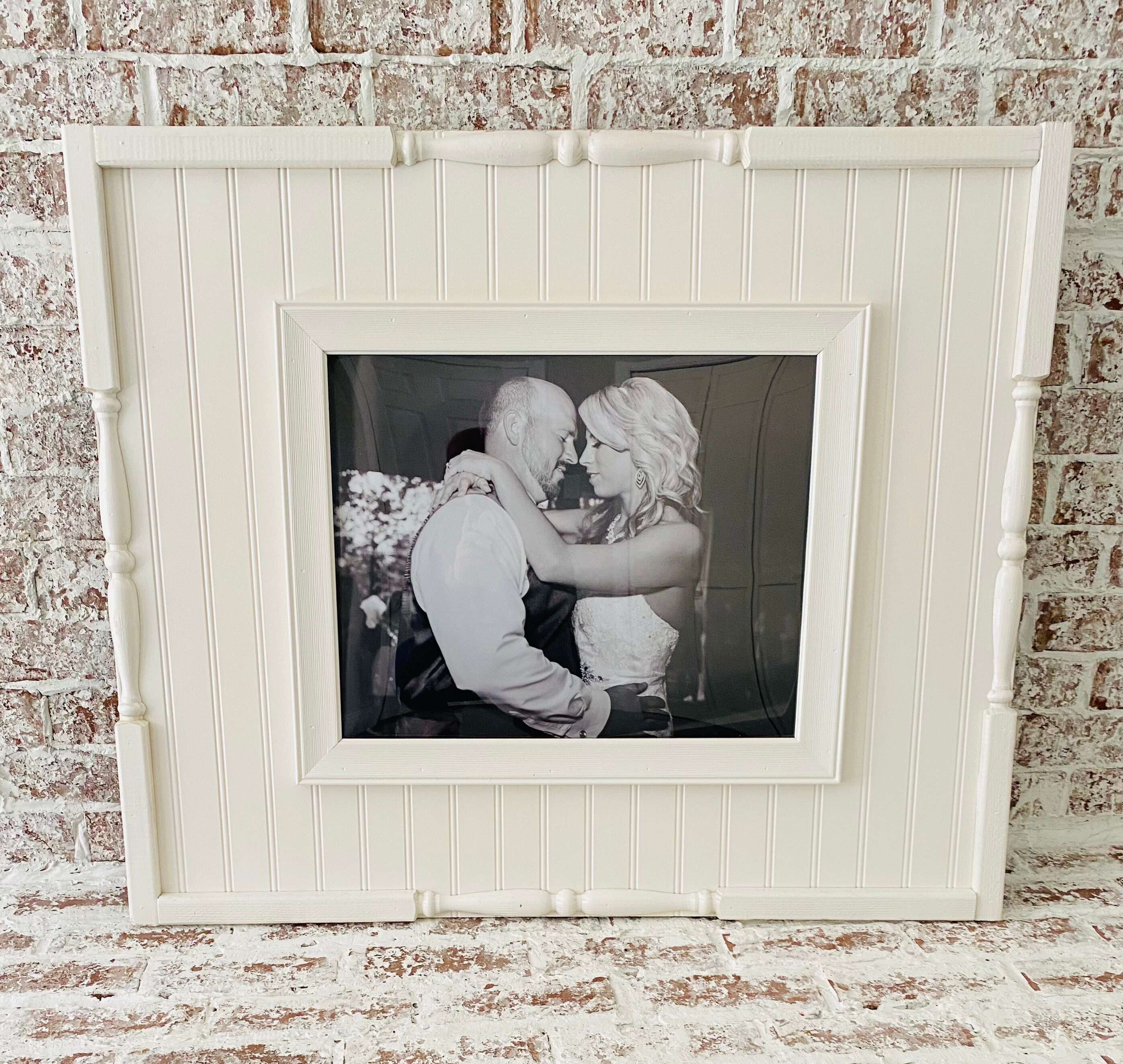 Rustic picture frame custom frame Etsy