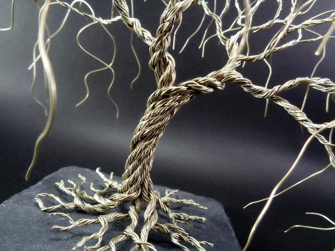 Wire Tree Art Wire Tree Sculpture Wire Tree of Life Wire Etsy UK