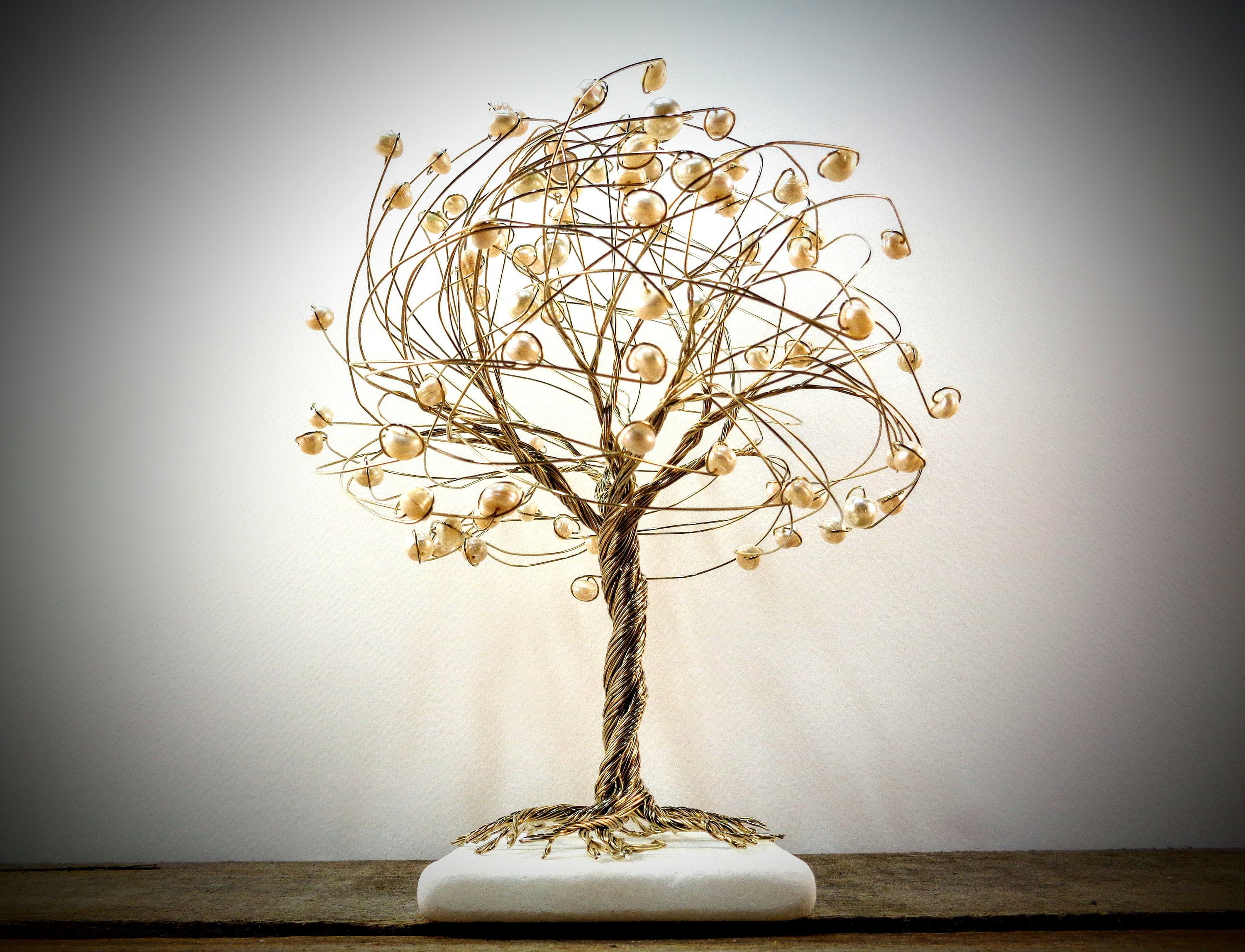 Pearl Tree, 30th Year Anniversary Gift for Wife, Wedding Gift