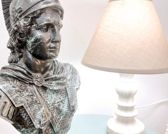 Alexander the Great – Urban Bronze Edition | Contemporary Alabaster Bust Sculpture | Modern Greek Statue | Handcrafted Figurine by gReplicas