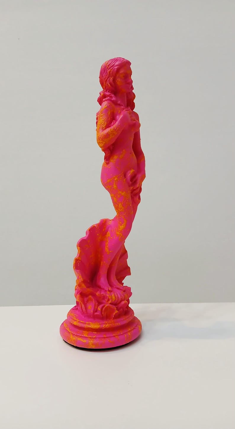 Venus Pop Art Statue - the Iconic Birth Remastered | Aphrodite Goddess ...