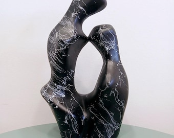 Abstract Alabaster Sculpture: Handmade Minimalist Figurine by gReplicas