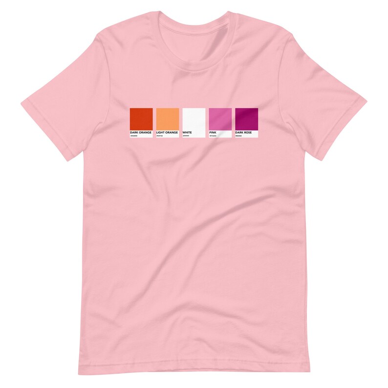 Lesbian Pride Shirt, Sapphic Shirt, Subtle Lesbian Tee, WLW T-Shirt, Lesbian Pride Flag, Lesbian Clothes,Pride Clothing,Queer Owned Business