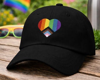 Progressive Pride Mütze, Progress Pride Mütze, LGBTQ Mütze, Gay Pride Mütze, Queer Pride Mütze