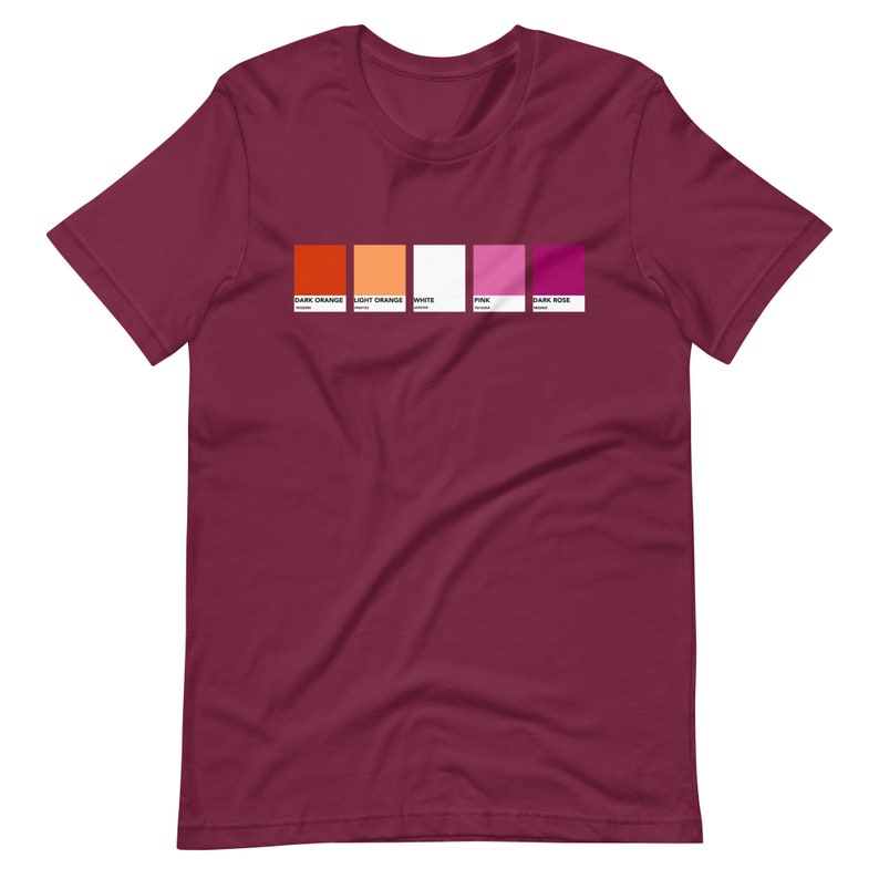 Lesbian Pride Shirt, Sapphic Shirt, Subtle Lesbian Tee, WLW T-Shirt, Lesbian Pride Flag, Lesbian Clothes,Pride Clothing,Queer Owned Business