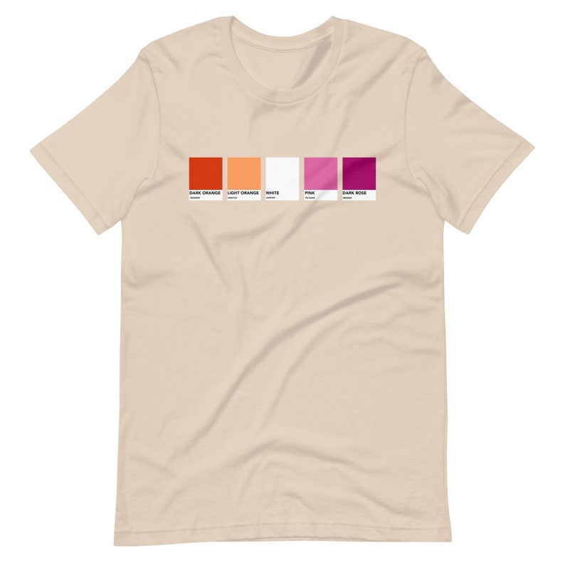 Lesbian Pride Shirt, Sapphic Shirt, Subtle Lesbian Tee, WLW T-Shirt, Lesbian Pride Flag, Lesbian Clothes,Pride Clothing,Queer Owned Business