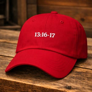 Chapeau Apocalypse 13:16-17, Chapeau de la Marque de la Bête, Chapeau Prophétie Biblique, Chapeau Écriture Chrétienne, Cadeau Chrétien des Temps de la Fin
