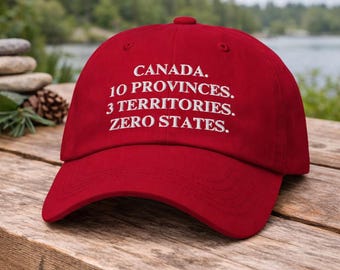 Kanada-Mütze, „Ich liebe Kanada“-Kappe, Mütze mit kanadischem Stolz, Mütze mit den 10 Provinzen und Territorien, Baseballkappe mit Kanada-Motiv
