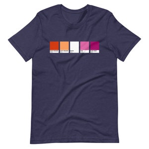 Lesbian Pride Shirt, Sapphic Shirt, Subtle Lesbian Tee, WLW T-Shirt, Lesbian Pride Flag, Lesbian Clothes,Pride Clothing,Queer Owned Business