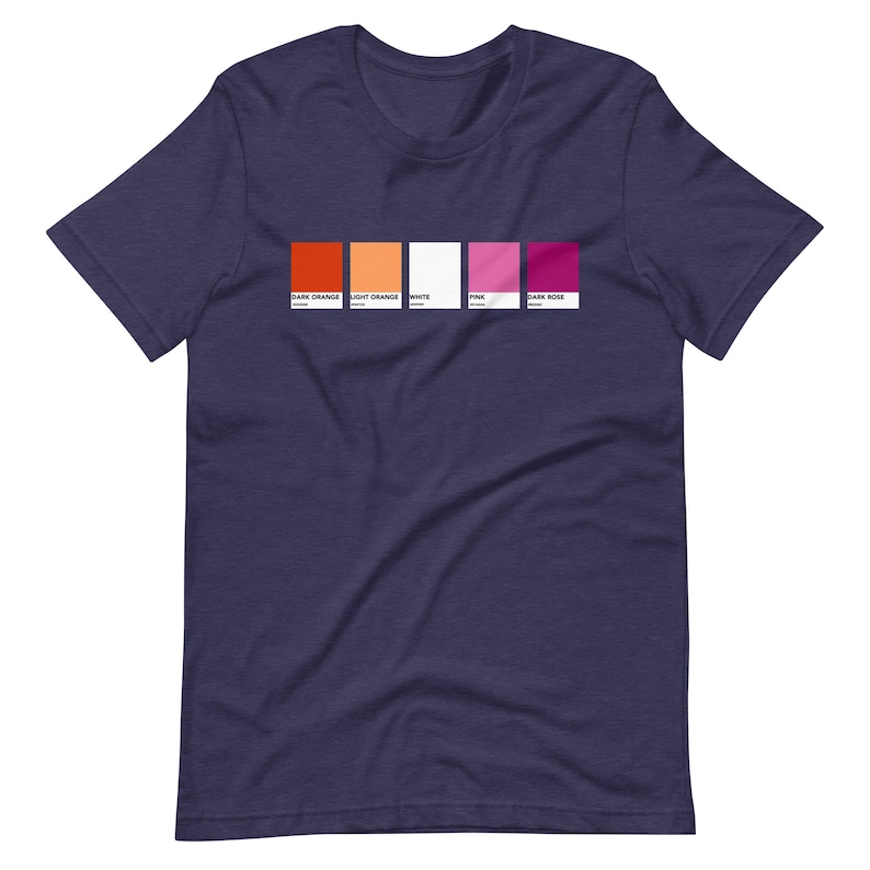 Lesbian Pride Shirt, Sapphic Shirt, Subtle Lesbian Tee, WLW T-Shirt, Lesbian Pride Flag, Lesbian Clothes,Pride Clothing,Queer Owned Business