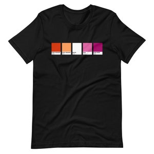 Lesbian Pride Shirt, Sapphic Shirt, Subtle Lesbian Tee, WLW T-Shirt, Lesbian Pride Flag, Lesbian Clothes,Pride Clothing,Queer Owned Business