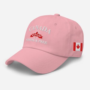 Embroidered Canada Hat For Men & For Women, Not For Sale Dad Cap, Strong and Free, Adjustable Straps,Unisex Baseball Hats,Canada Online Shop