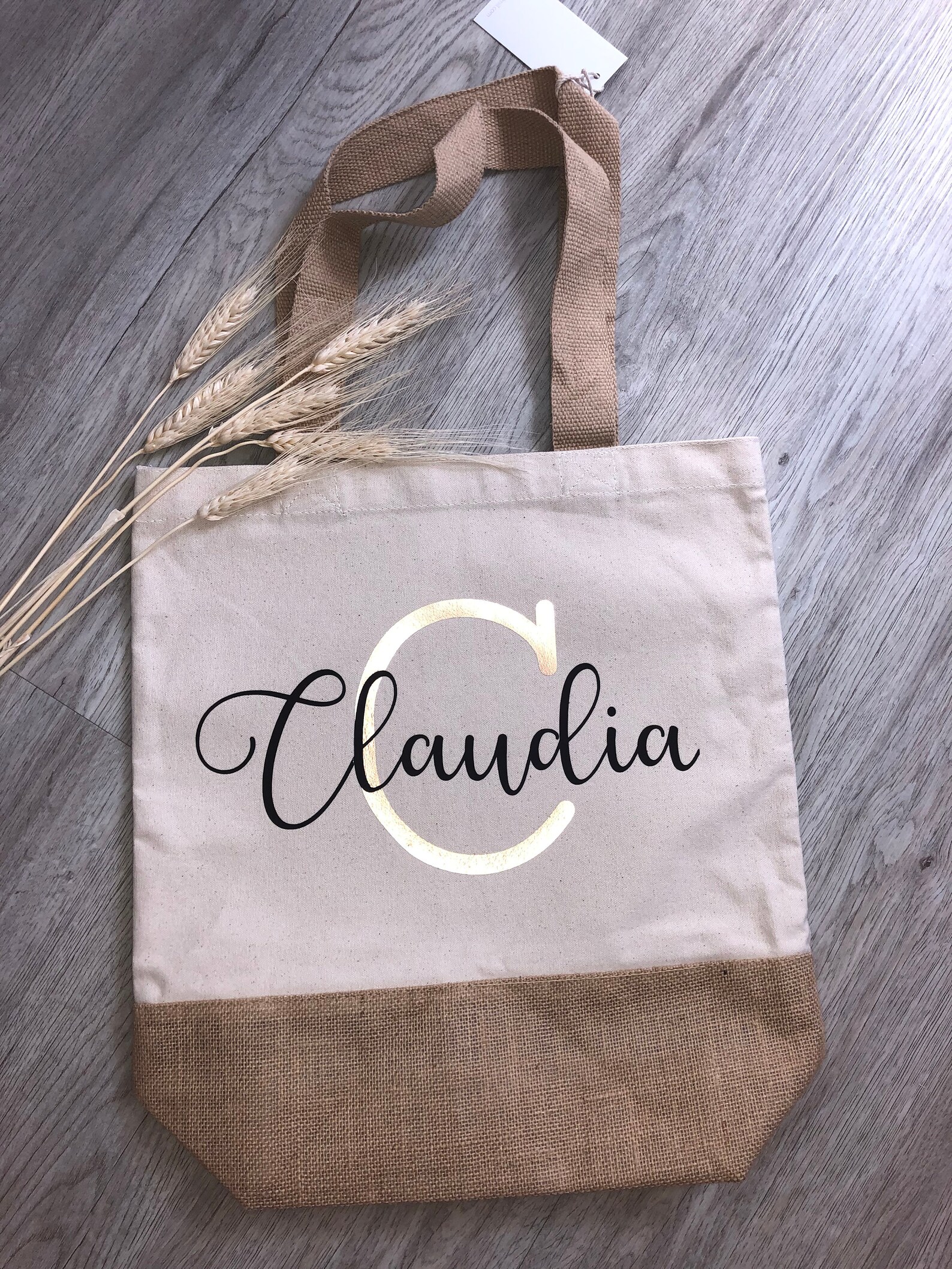 Jute bag Personalized Mom Bag Gift personalized Bag Etsy