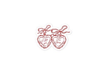 I Love You I'm Sorry Sticker