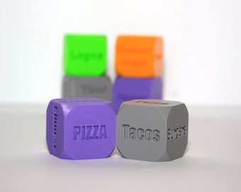 Restaurant Decision Dice: Takeout Food Game, Novelty Gag Gift