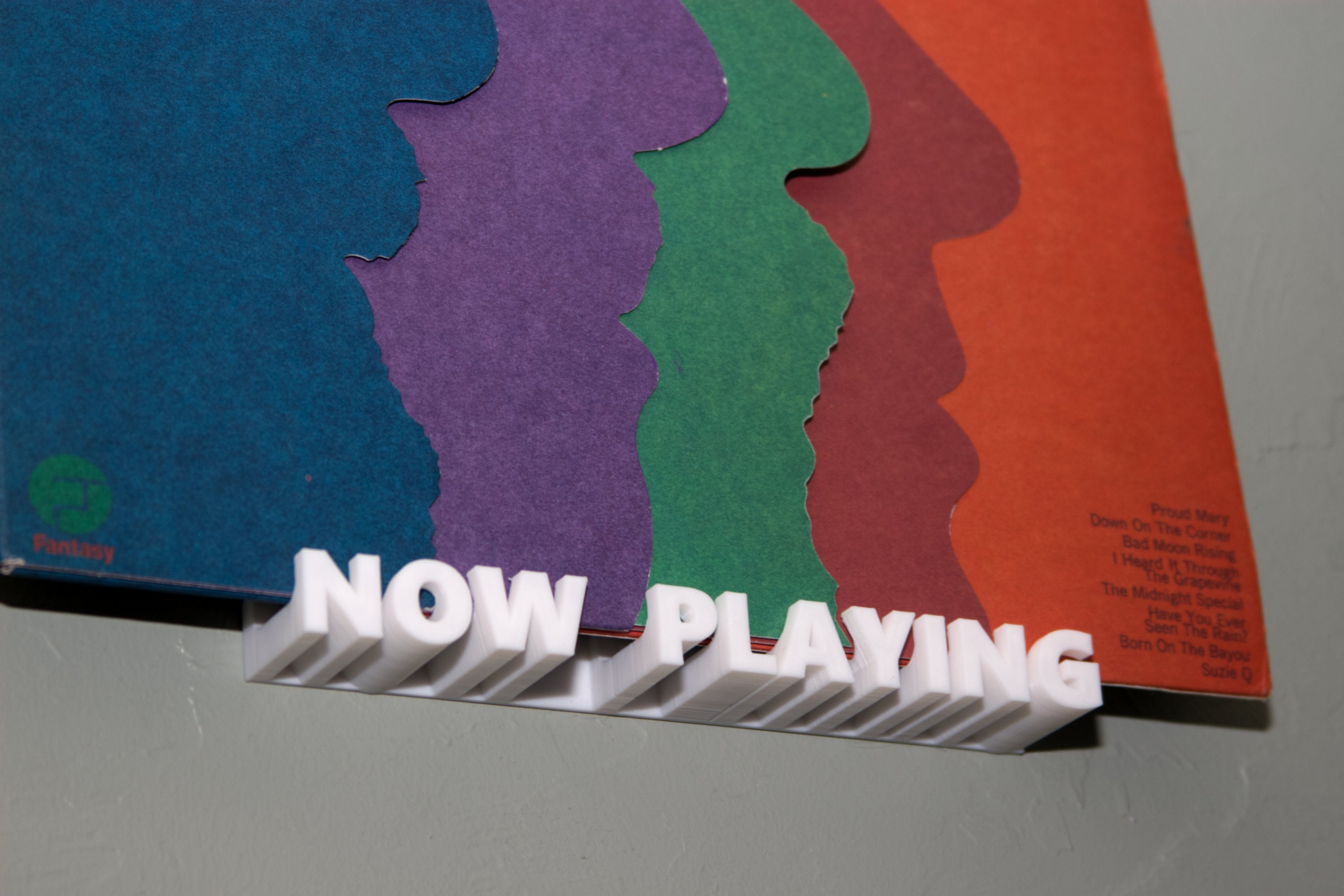 Now Playing Vinyl Record Shelf Album Wall Mounted Shelves Etsy