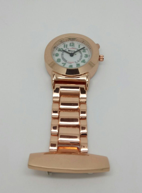 Personalised Nurse Carers Fob Watch ROSE GOLD SILVER