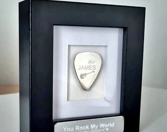 Personalised Engraved Musicians Guitar Pick Plectrum - Music Teacher, Musicians Gift Idea