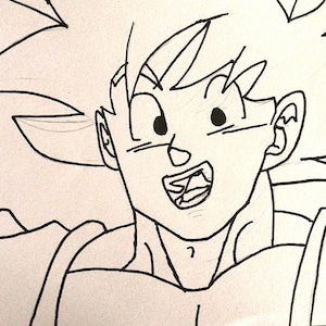 How to Draw Goku Easy - Dragon Ball Super 