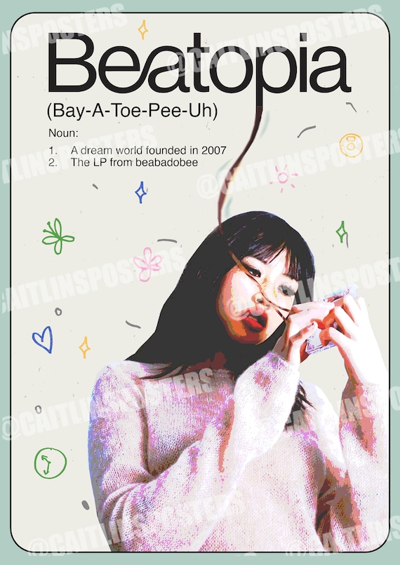 Beabadoobee - Beatopia Inspired Poster - Etsy Canada