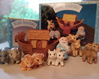 Noah's Ark - Merry Miniatures by Hallmark