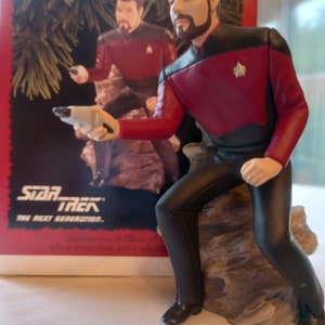 Star Trek Commander William T. Riker - vintage Hallmark