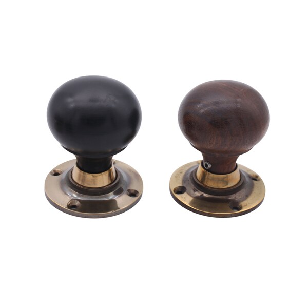 Wooden Door Knobs Etsy