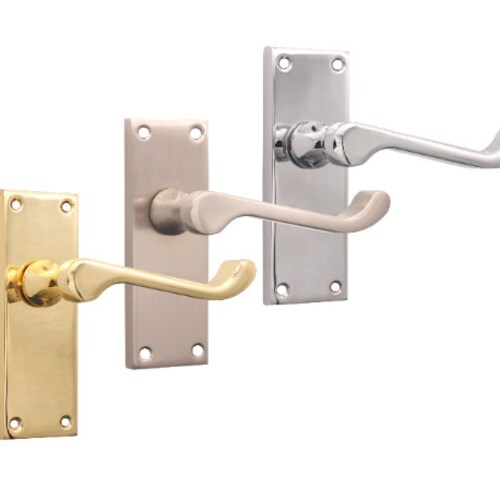 Victorian Internal Lever Latch Door Handles Antique/satin Etsy UK