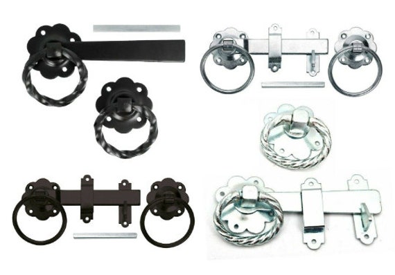 Snug Cottage Hardware Contemporary Styled Ring Gate and Door Latch | Hoover  Fence Co.