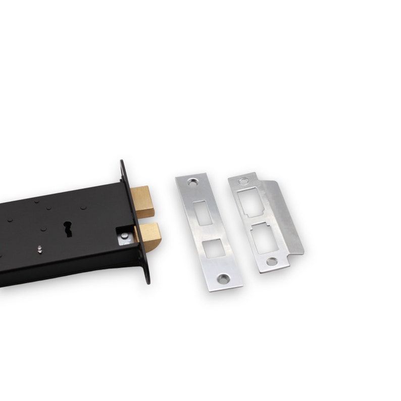 Standard 3 Lever Polished Chrome 6 150mm Horizontal Mortice Sash Door