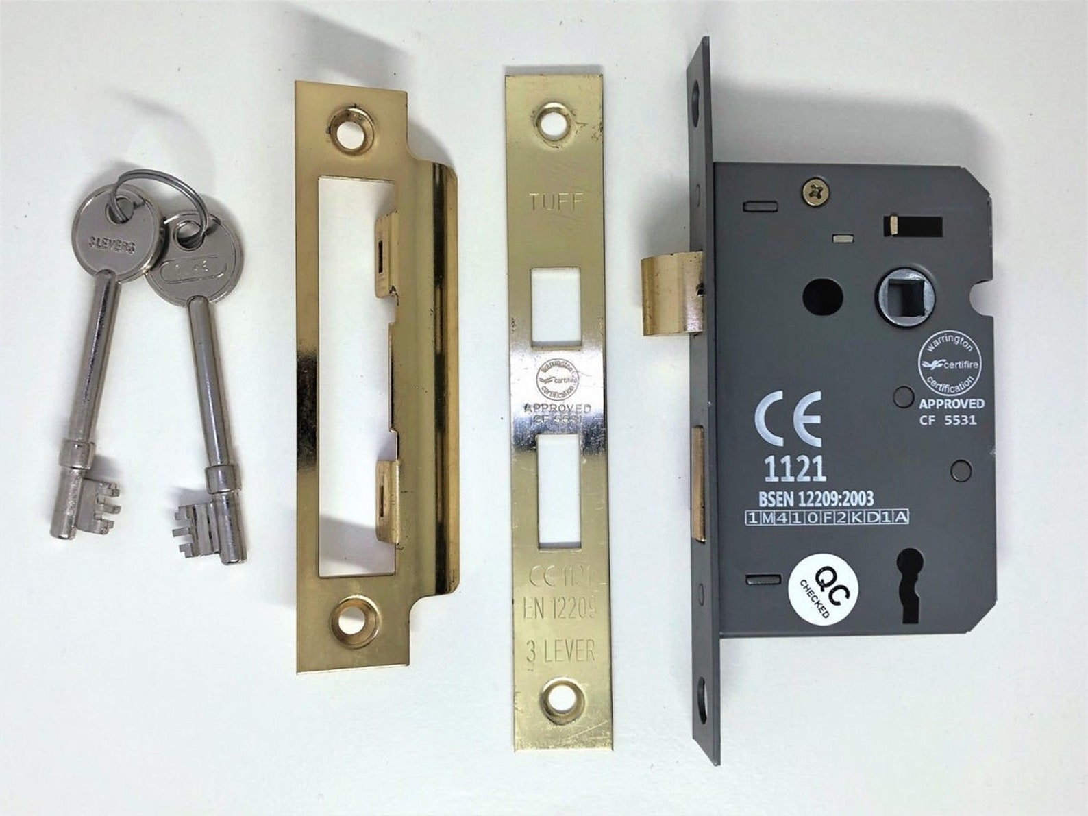 Fire Rated 3 Lever Mortice Internal Sash Door Lock 2.5 INCH 3 Etsy UK