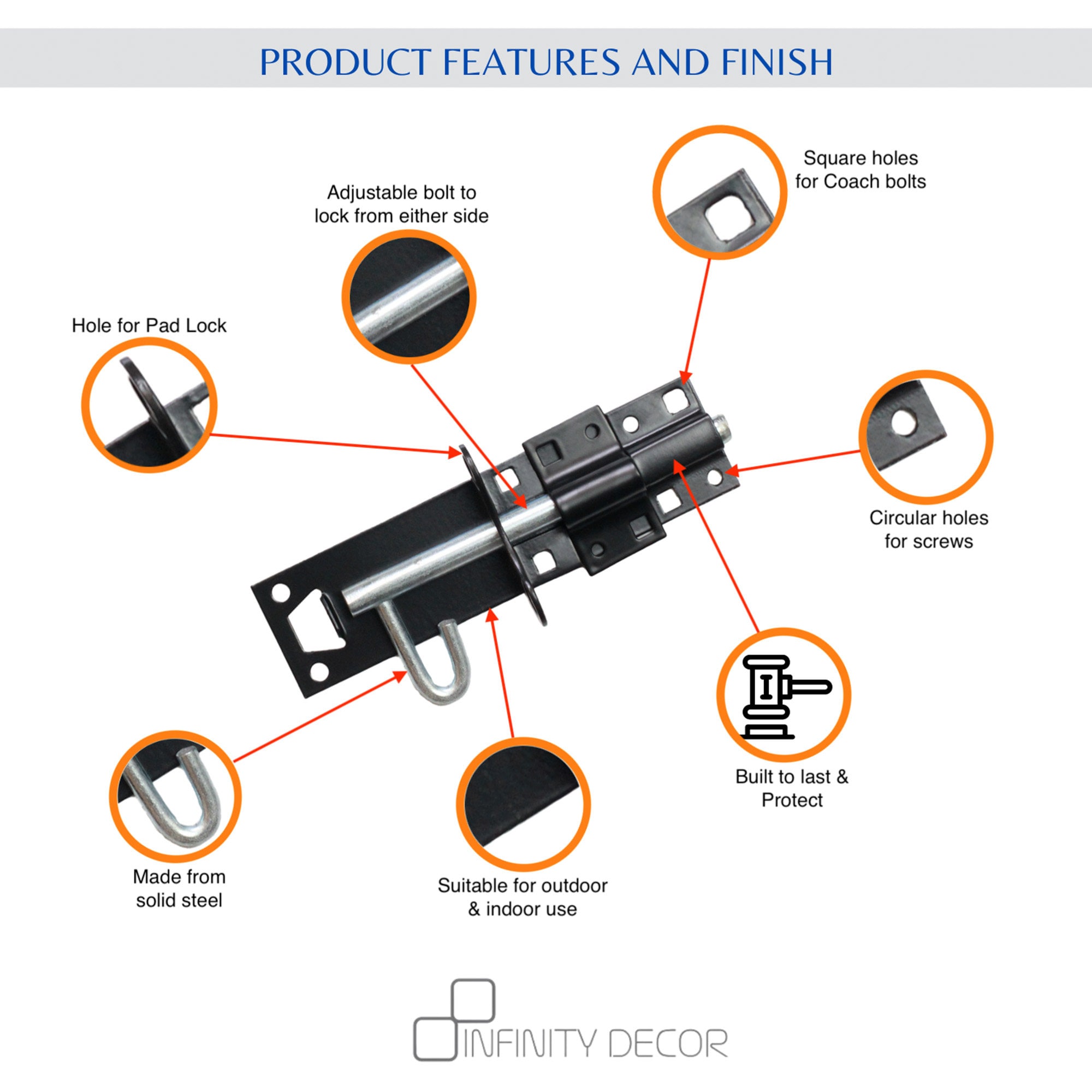 Cancello Battente Lavaredo In Ferro, Apertura Centrale, L 100 X H 180 200 Cm Di Colore Nero 83348209 - Foto 9