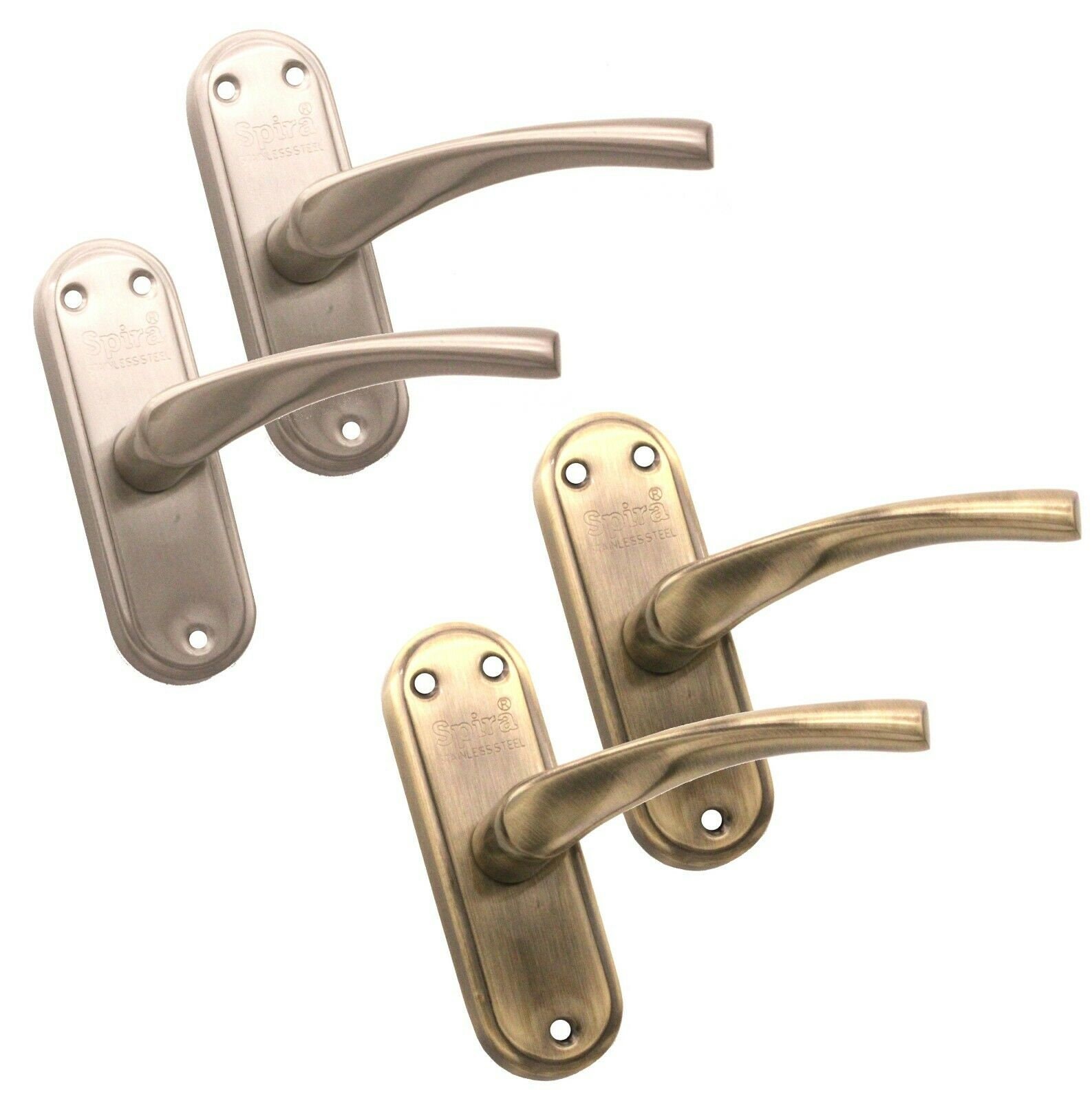 Victorian Classic Internal Lever Latch Door Handles Set Etsy UK