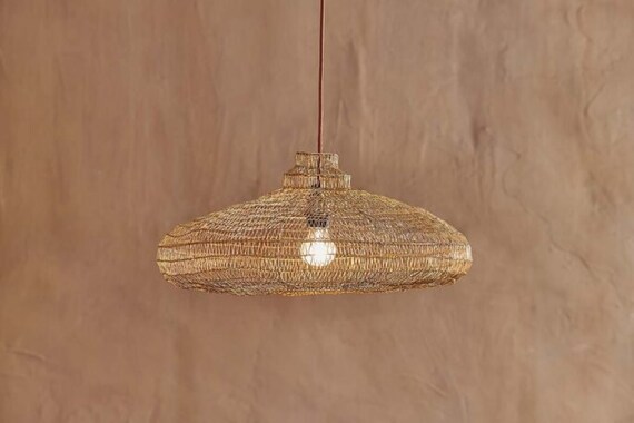 Handmade Antique Style Oval Wire Lampshade Gorgeous Vintage