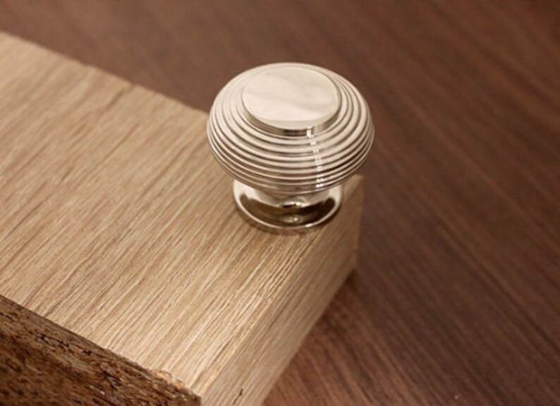 Antiker Bienenstock Alter Messing & Nickel Schrankknopf Massiv | Etsy