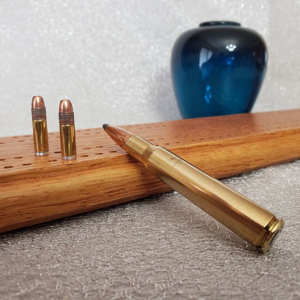 Bullet Cribbage Pegs (copper tip) with Unique Storage Case