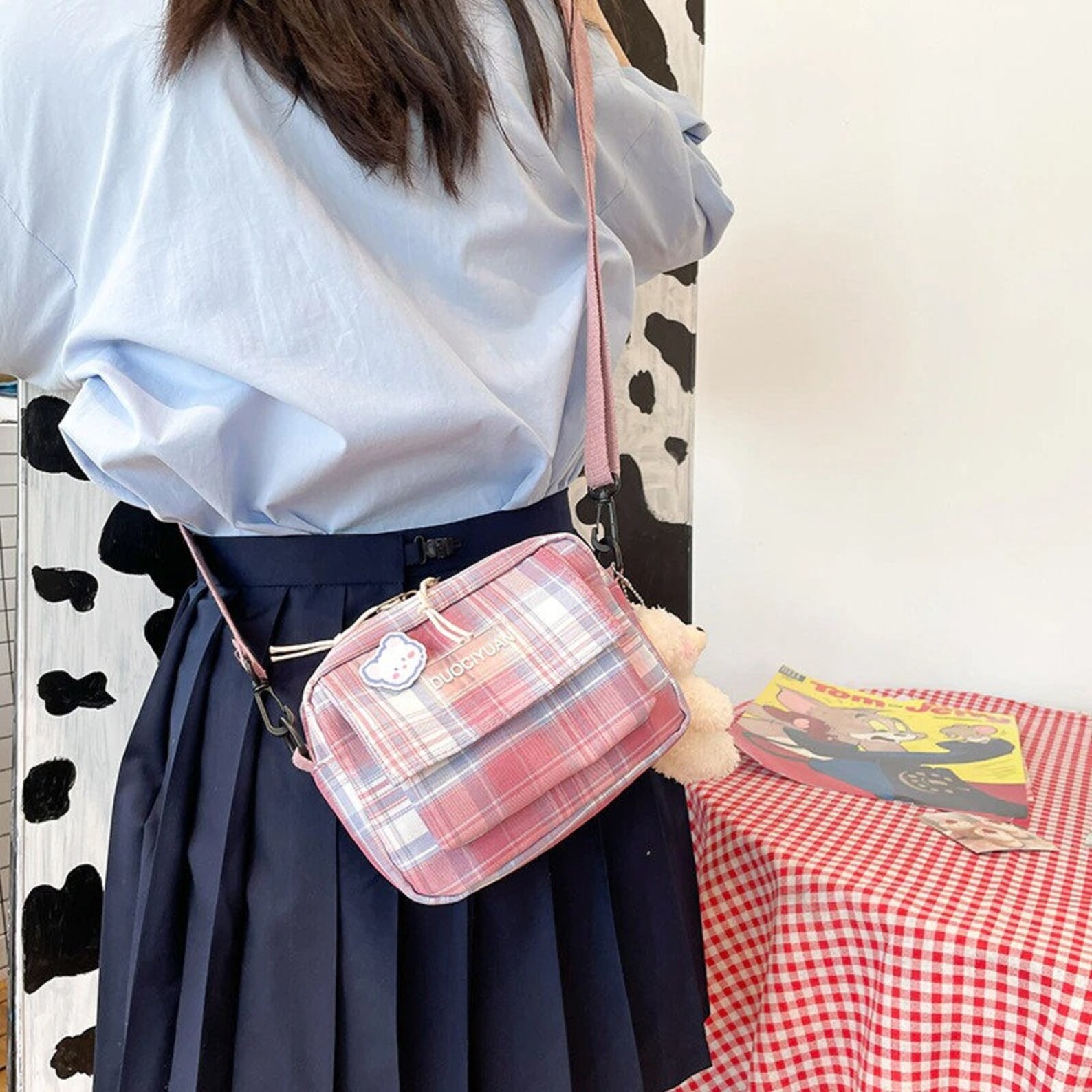 Kawaii Messenger Bag Shoulder Bag Bags For Women 2021 Teen Etsy